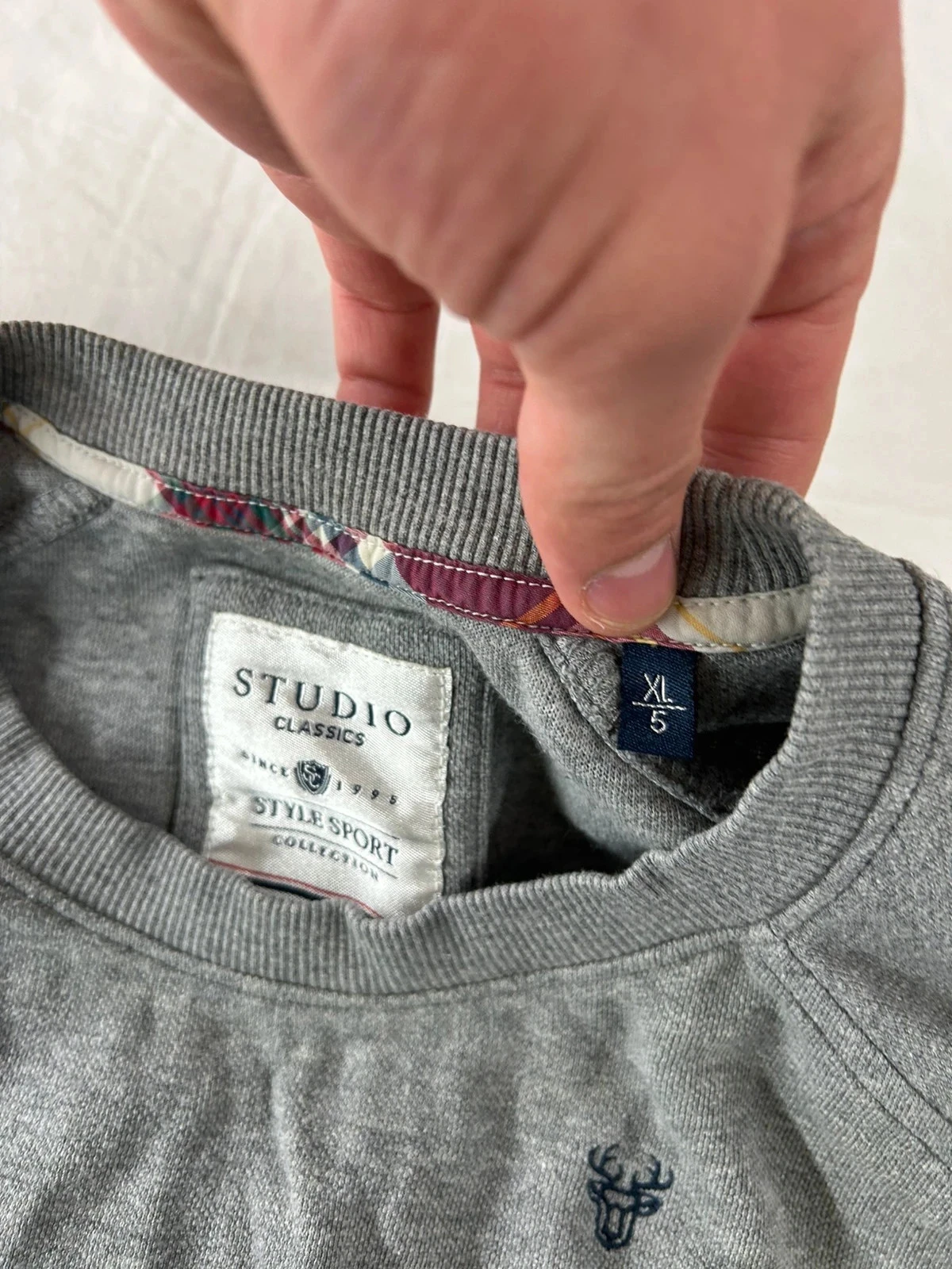Vintage Studio Classics grey sweatshirt – photo 7